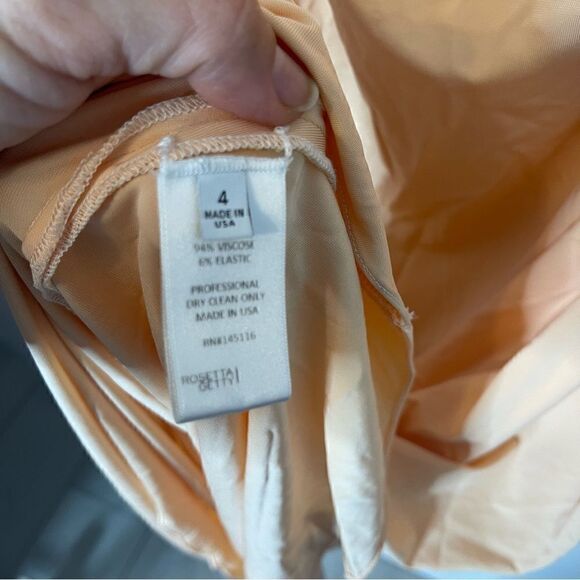 Rosetta Getty cut out dude zip full length maxi dress in size 4 flawed - Picture 6 of 7